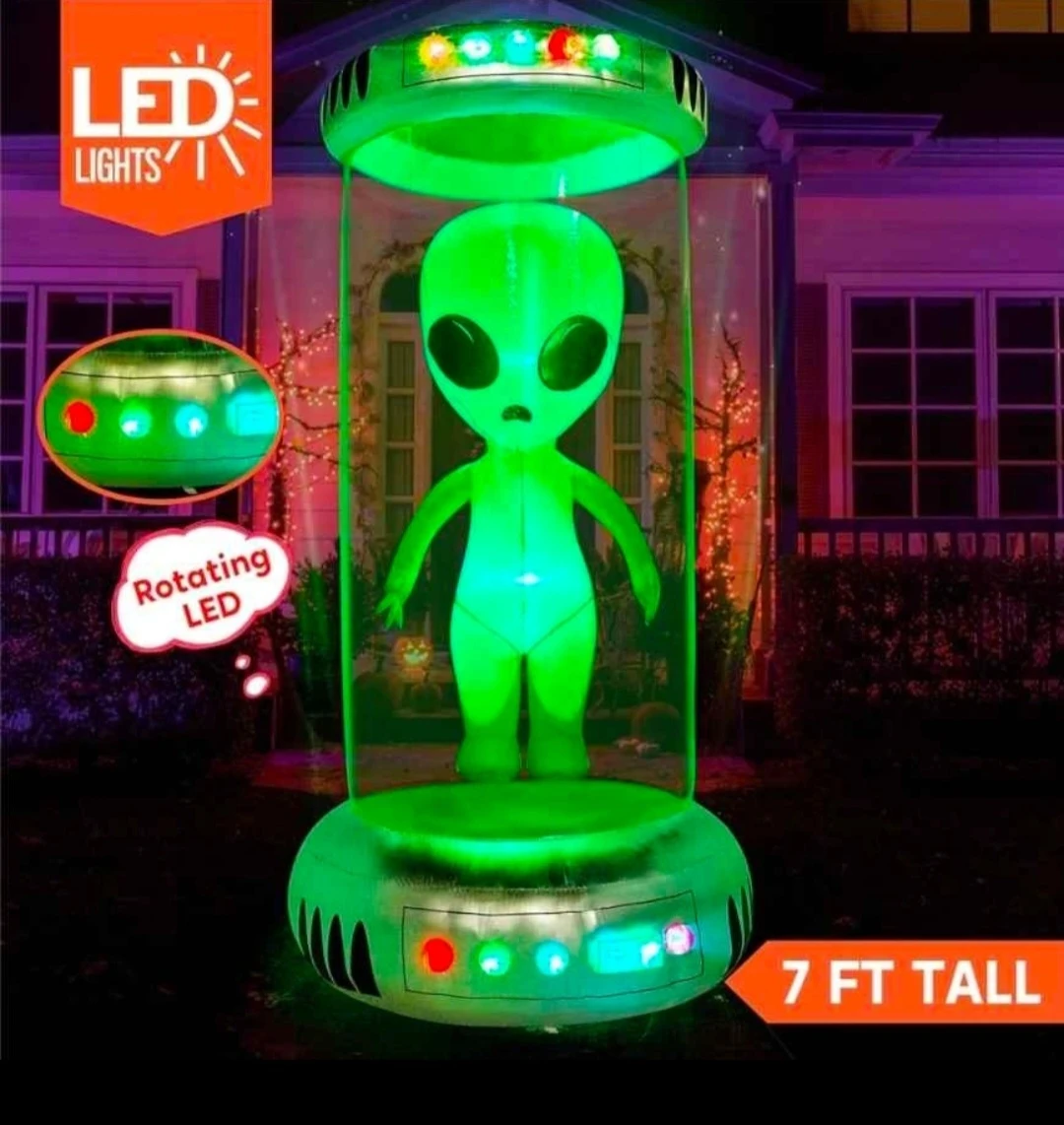 Joiedomi 7ft Animated Alien Inflatable - photo 2