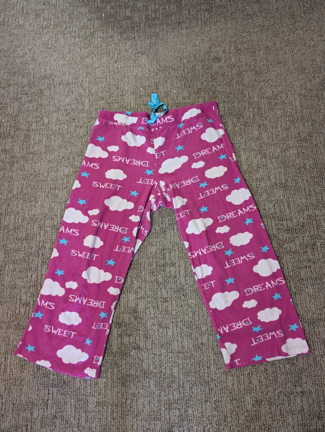 Fuchsia Sweet Dreams Pajama Pants XL (16-18)
