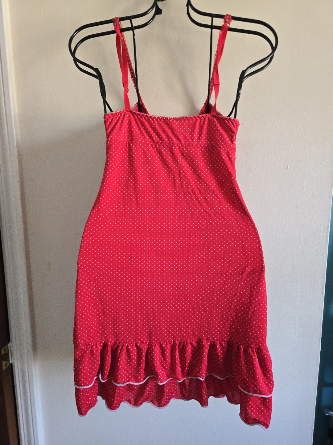 Pucker Up! Red Polka Dot Nightie - photo 4