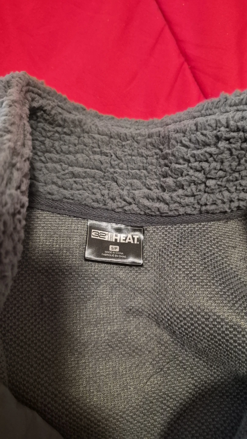 Grey Sherpa Fleece Pullover - photo 3