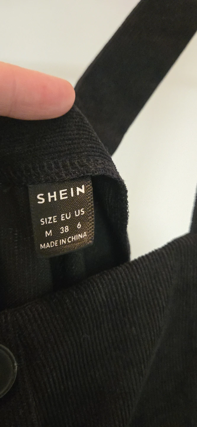Black corduroy dress - photo 3