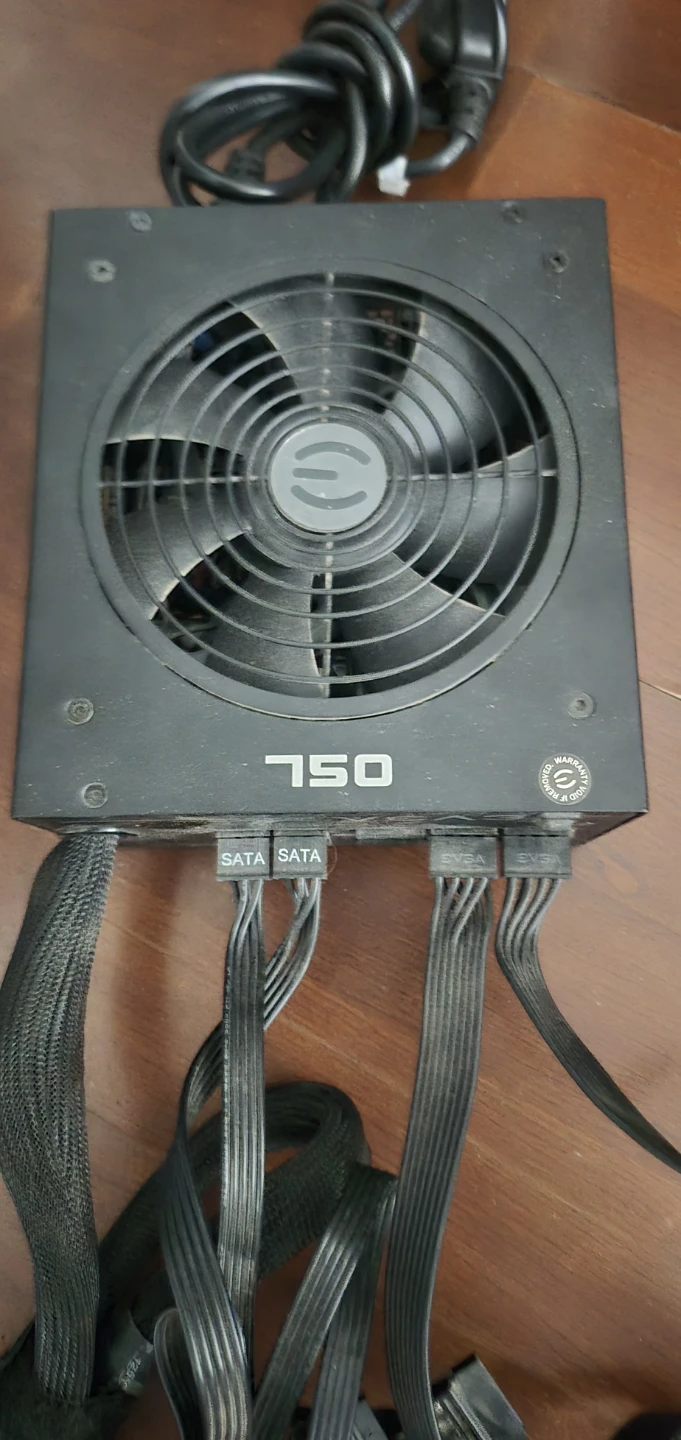 Evga 750W Gold+ GQ Power Supply - photo 2