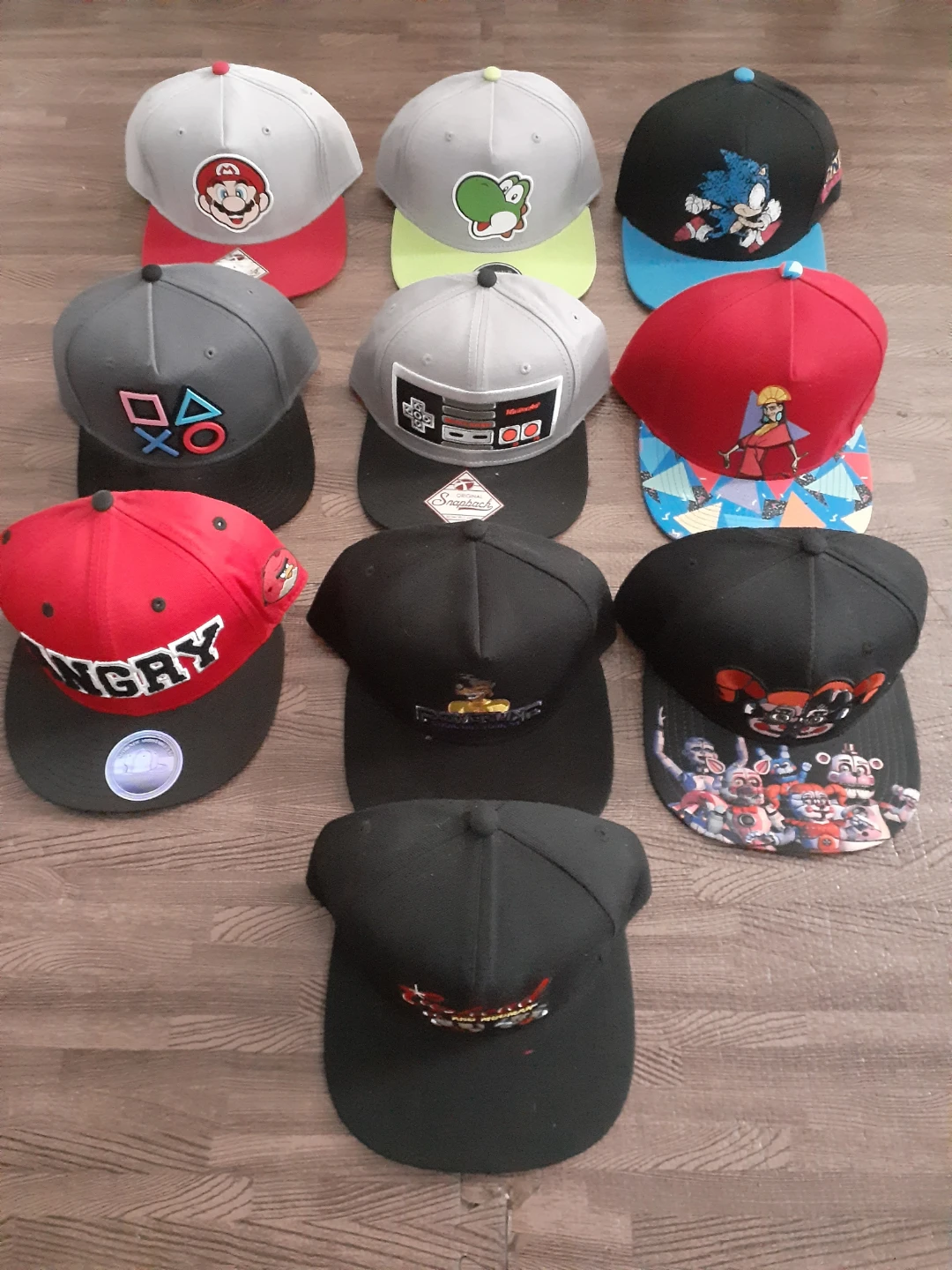 ALL FOR $40 or $5 each BRAND NEW Assorted Bioworld Snapback Caps