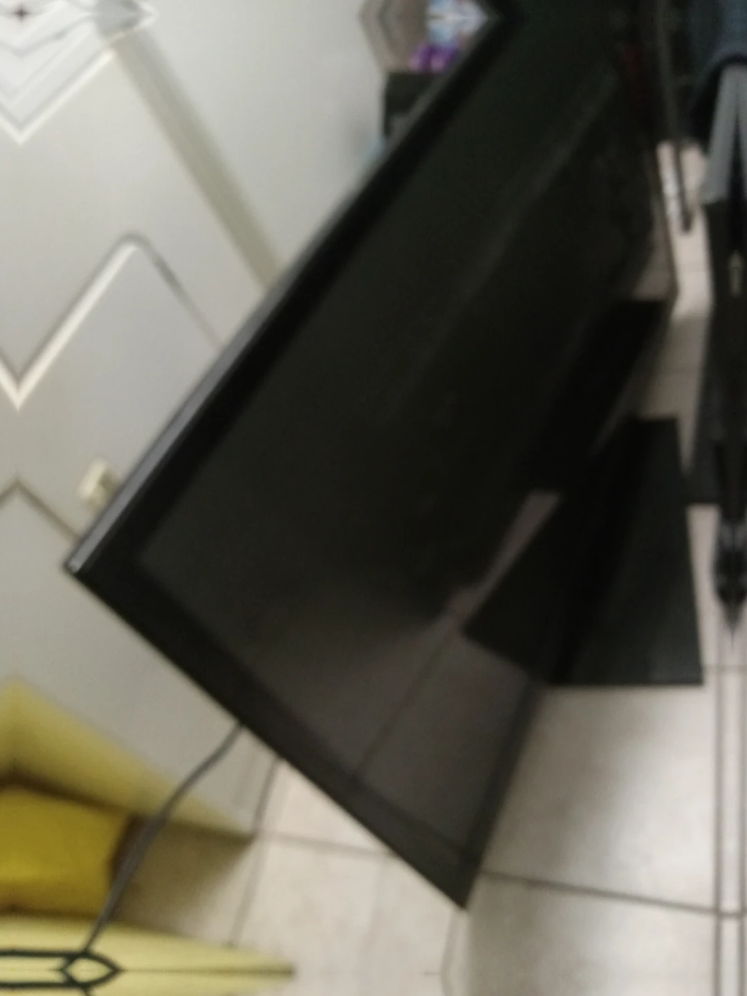 Large Black Flat Screen Television - photo 3