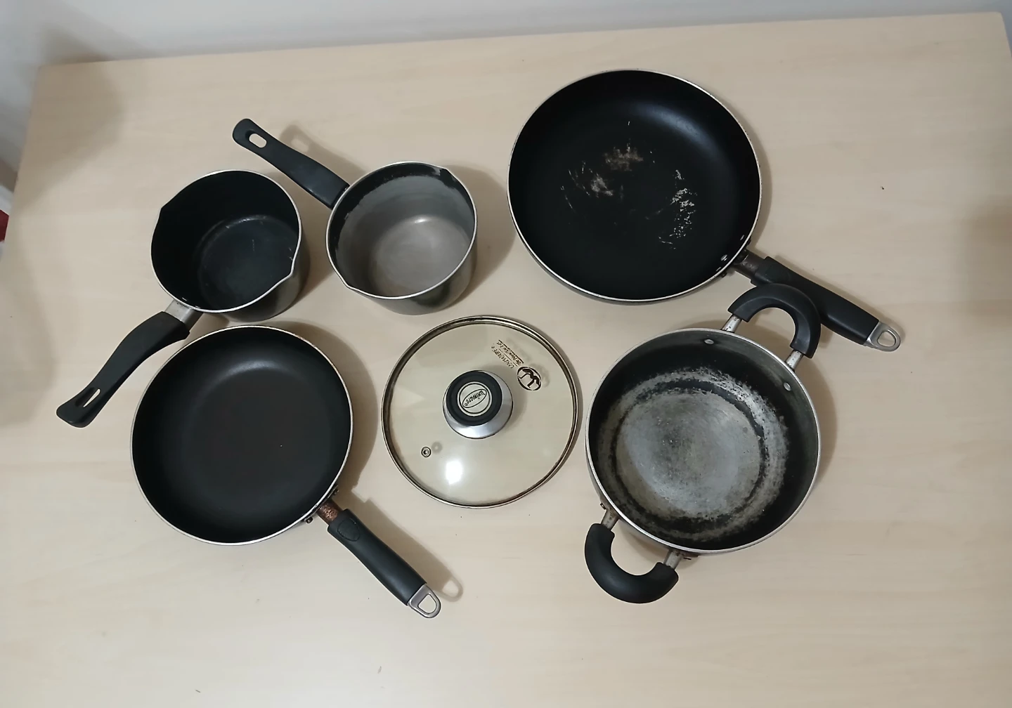Uniware Cookware Set 6 pieces