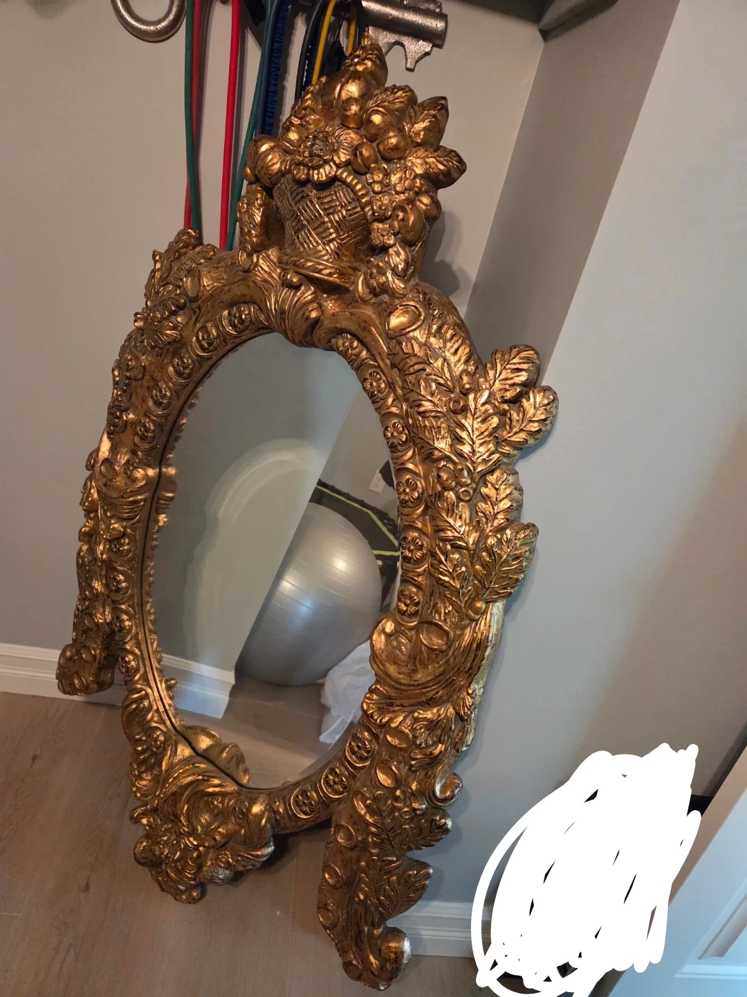 Ornate Gold Wall Mirror - photo 4