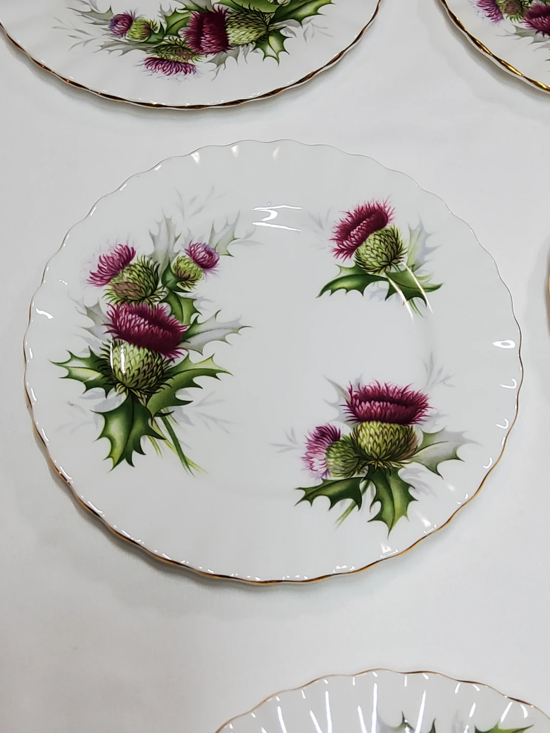 Royal Albert Highland Thistle Bread & Butter side plate - photo 5