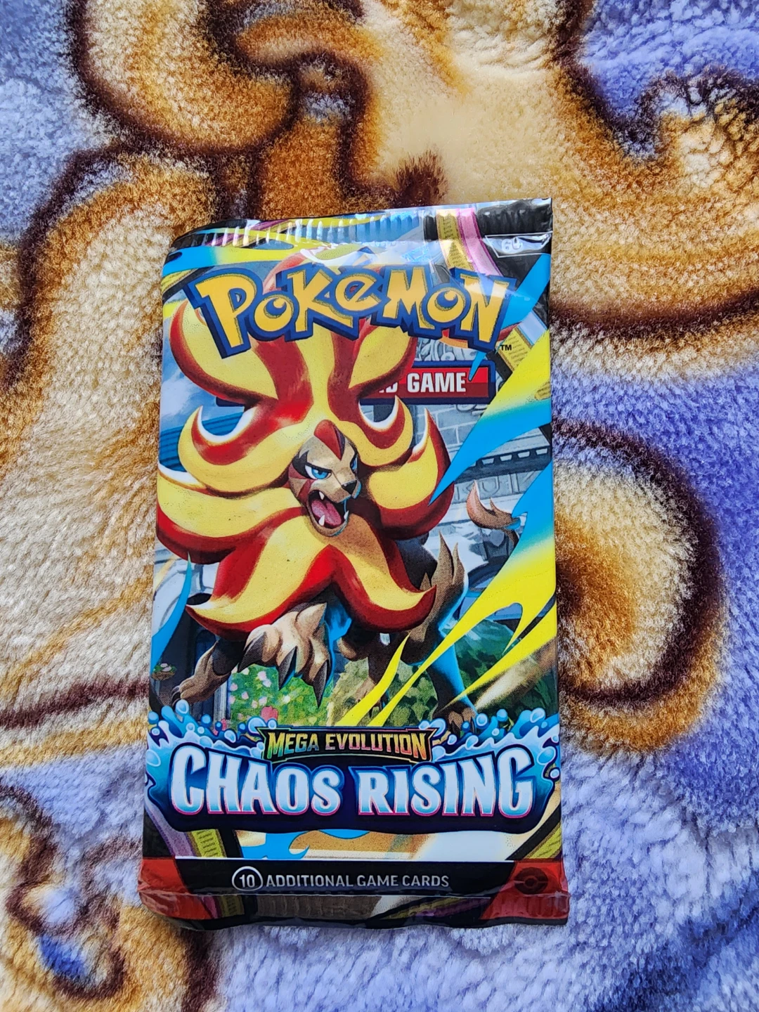 Pokemon TCG Mega Evolution Chaos Rising Booster Pack