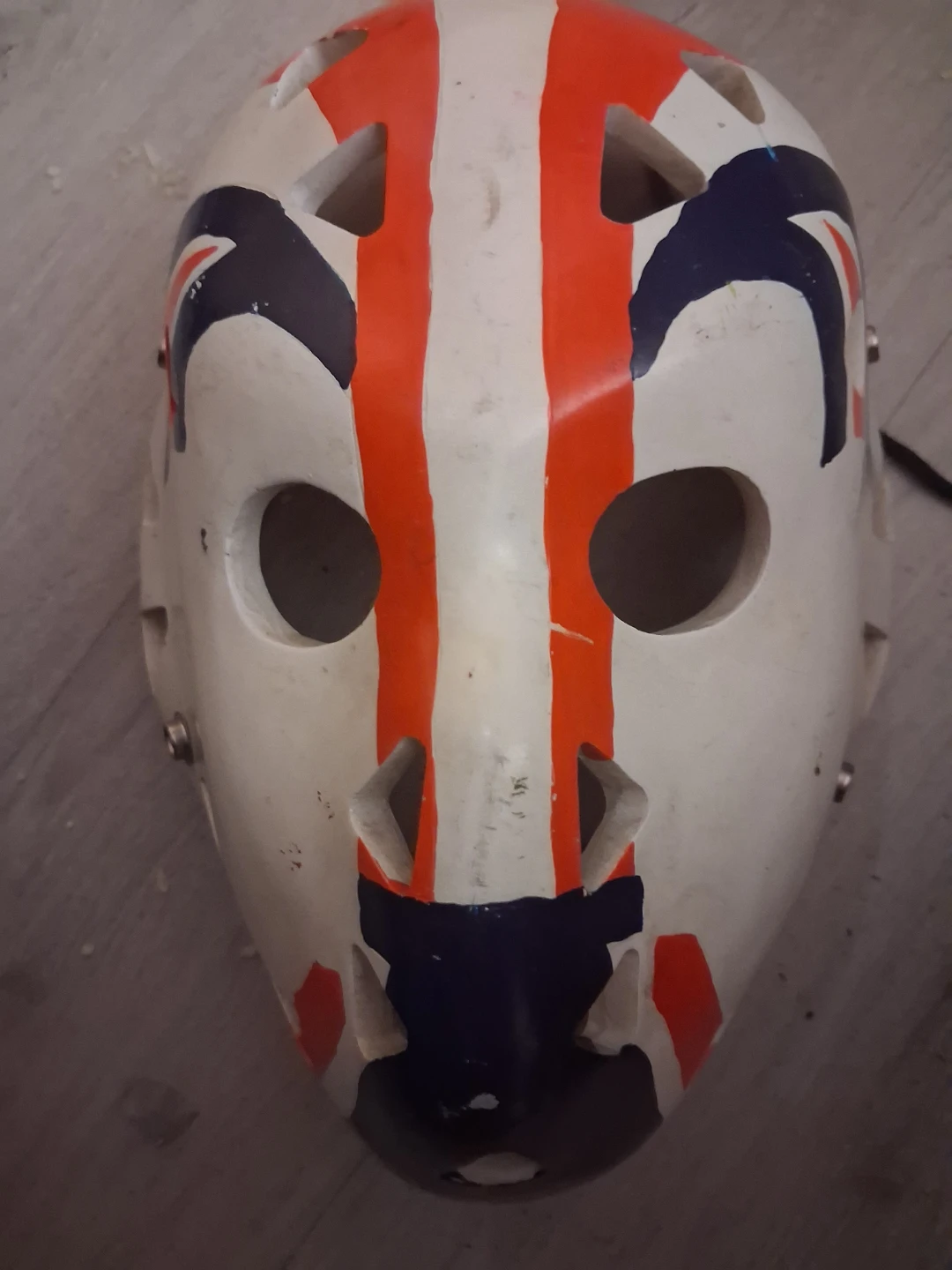Custom Painted Hockey Goalie Mask