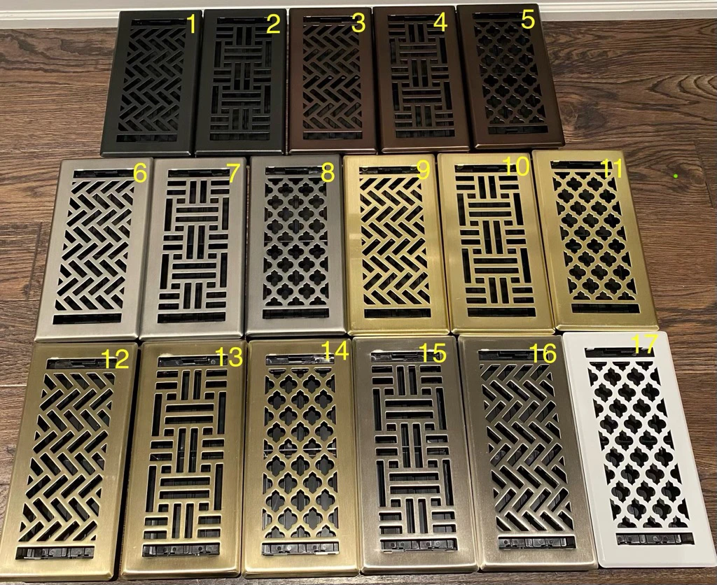 Decorative Floor Register Vent Covers - photo 2