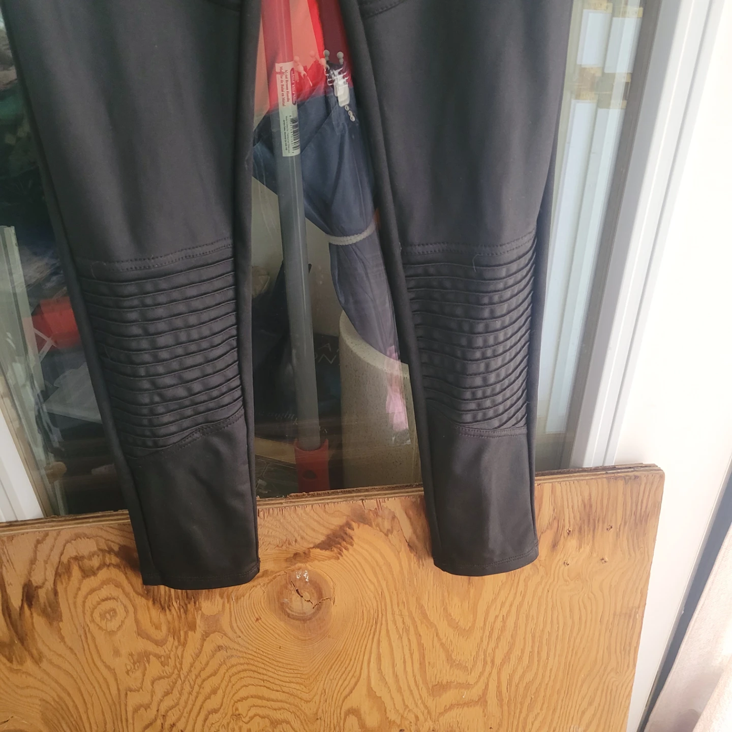 Dynamite Black Moto Leggings - Size Small - photo 3