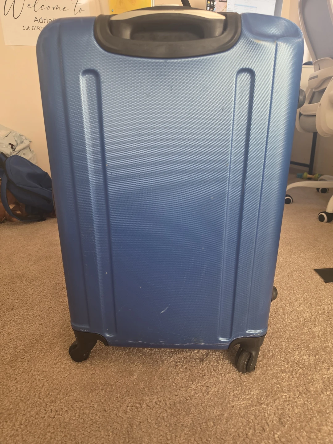 Blue Hardshell Spinner Luggage Medium Size - photo 2