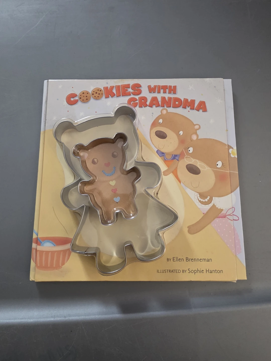 Cookies with Grandma Book and Cookie Cutter