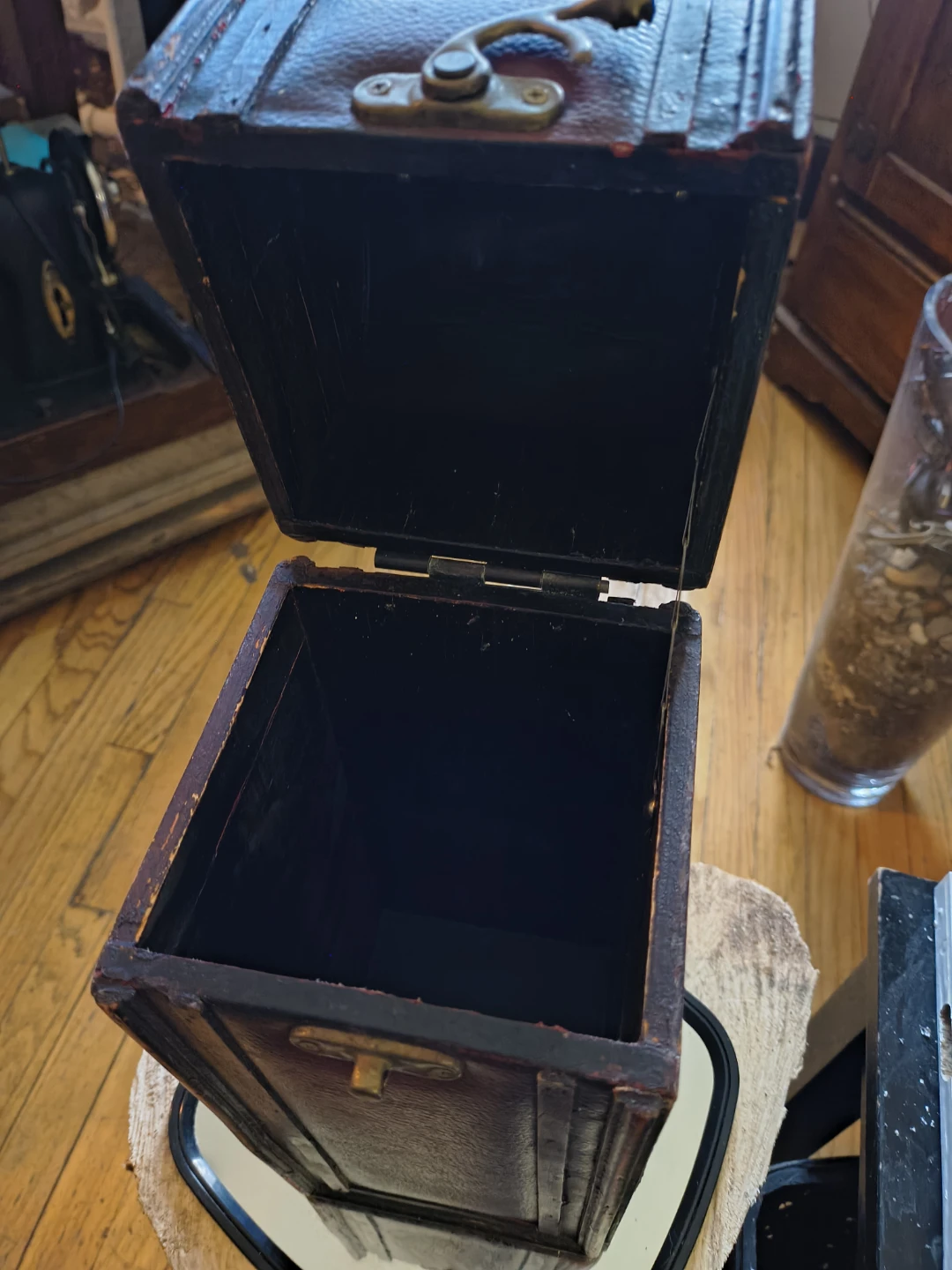 Vintage style wine box - photo 3