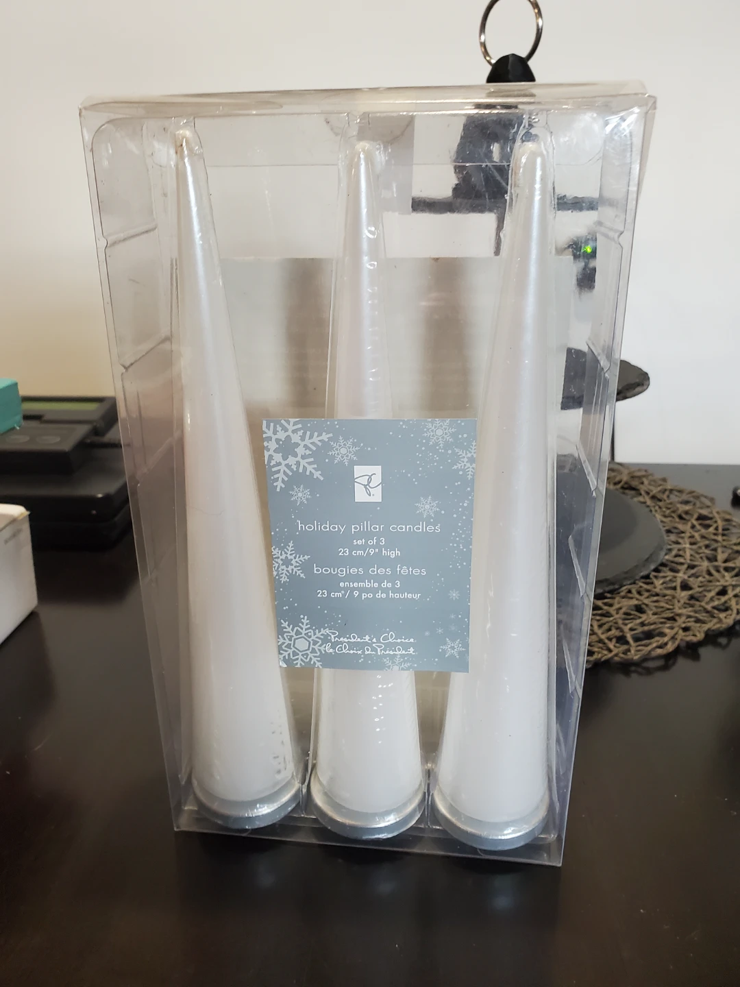 Vintage President's Choice Holiday Pillar Candles - photo 3