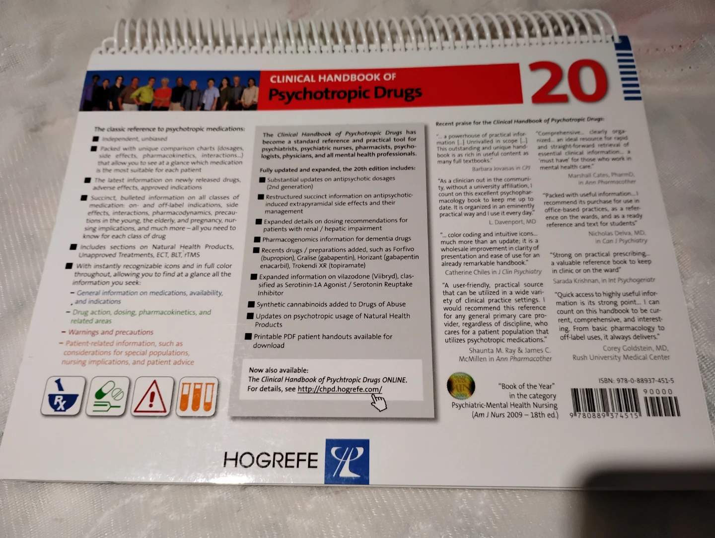 Clinical Handbook of Psychotropic Drugs 20th Edition - photo 2