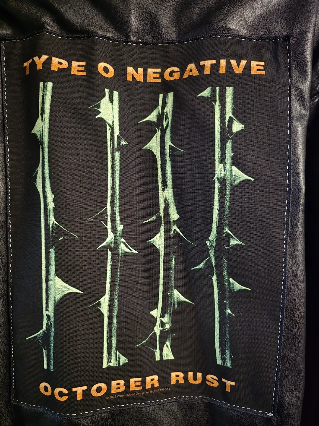 One-of-a-kind Type O Negative Faux Leather, Faux Fur Jacket - photo 5