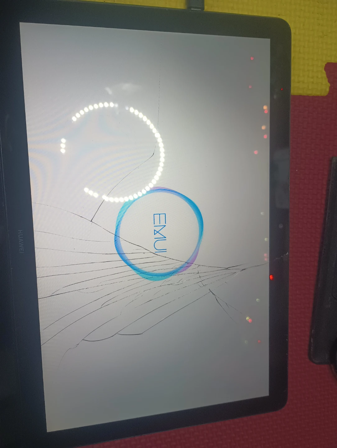 Locked tablet for parts