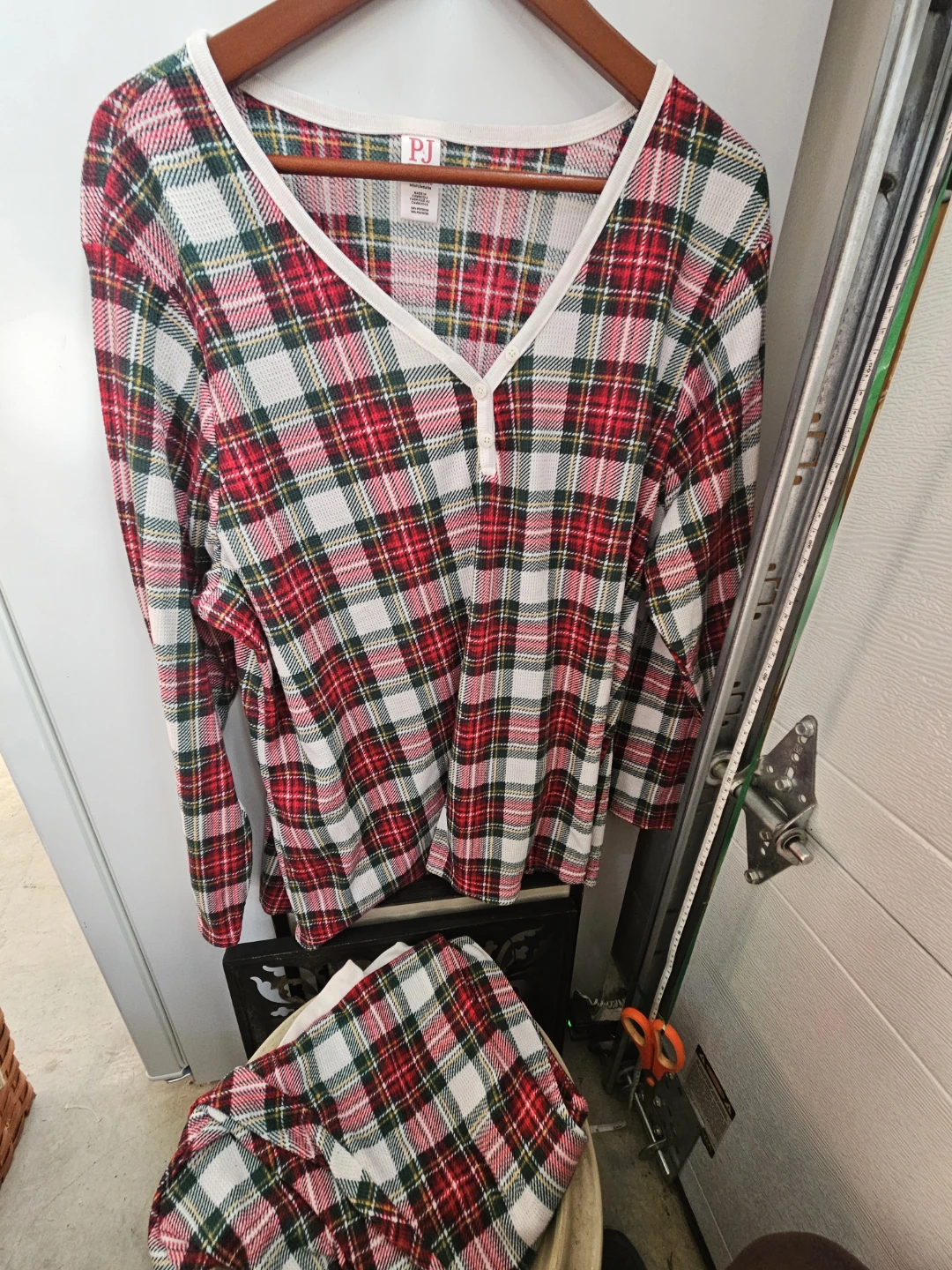 3, PJ Place Plaid Pajama Set XXXL, XXL and xl