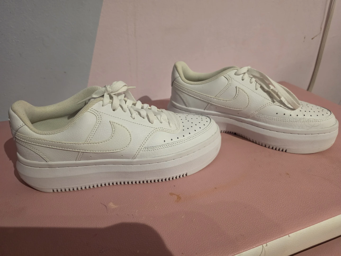 Nike Women's Court Vision Alta LTR Shoe White