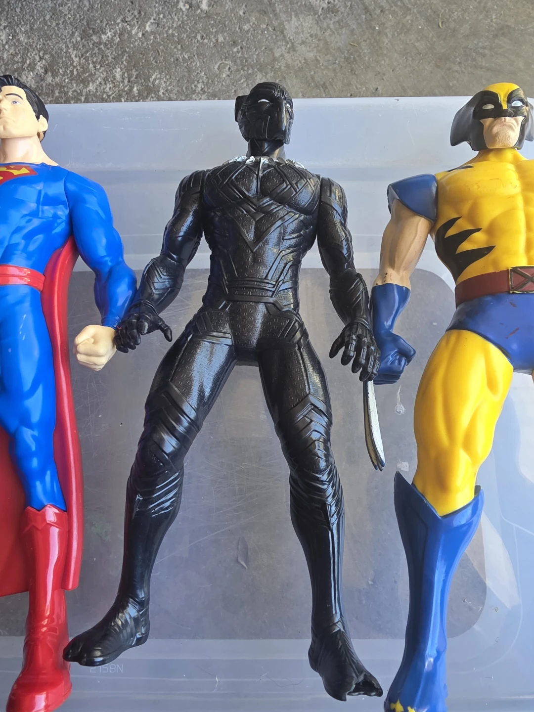 Set of 4 Superhero Action Figures - photo 4
