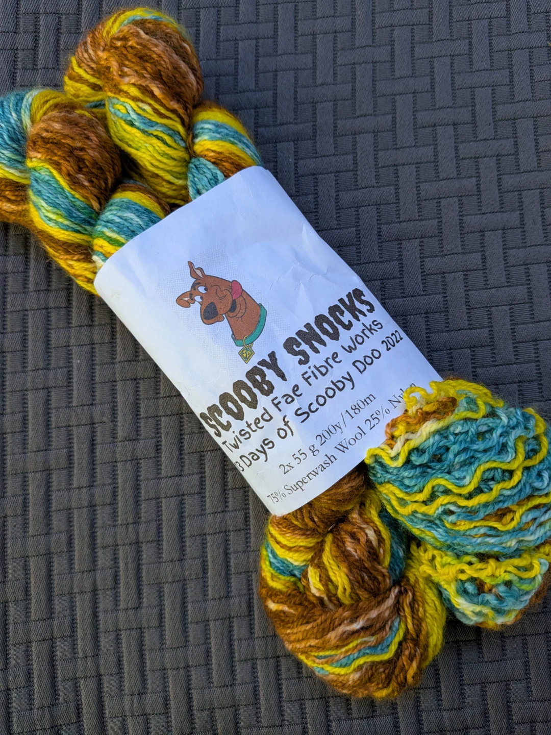 Twisted Fae Fibre Works Scooby Snocks Yarn - photo 3