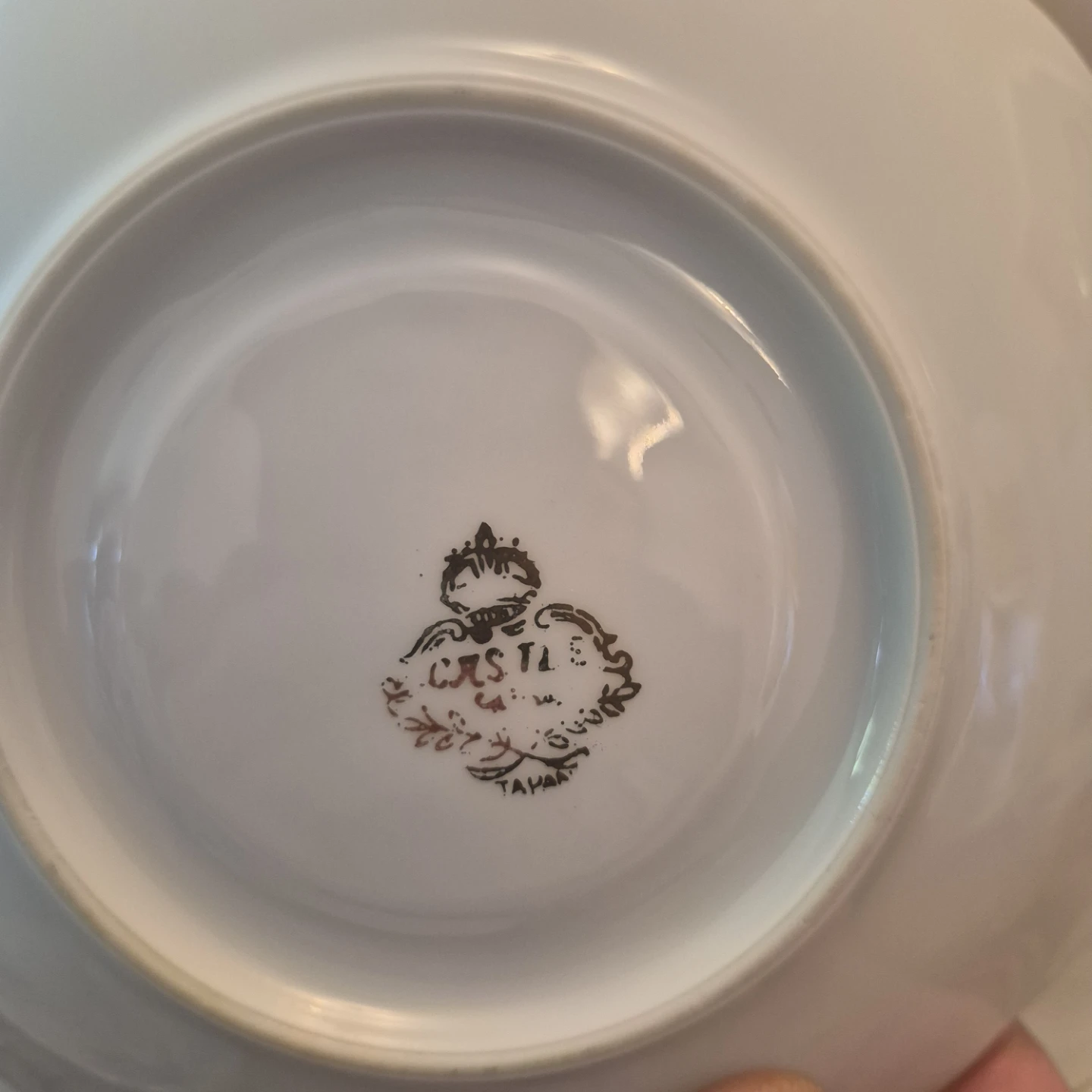 5 Castle Japan Porcelain Tea Cups and Saucers - photo 5