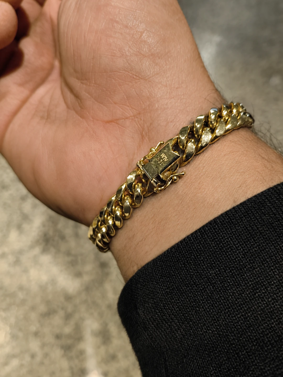 9mm Cuban Link bracelet