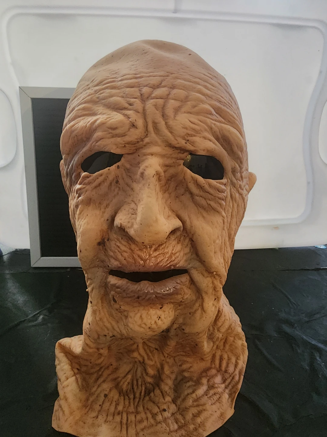 Realistic Old Man Silicone Latex Mask - photo 2