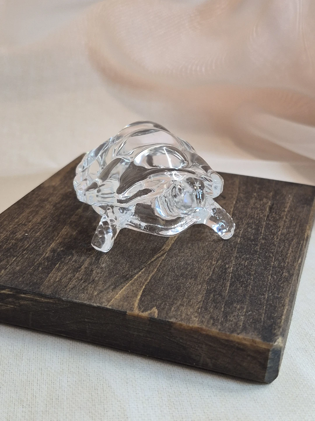 So Cute 4 1/2" x 3 1/4" Glass Turtle Figurine - photo 4