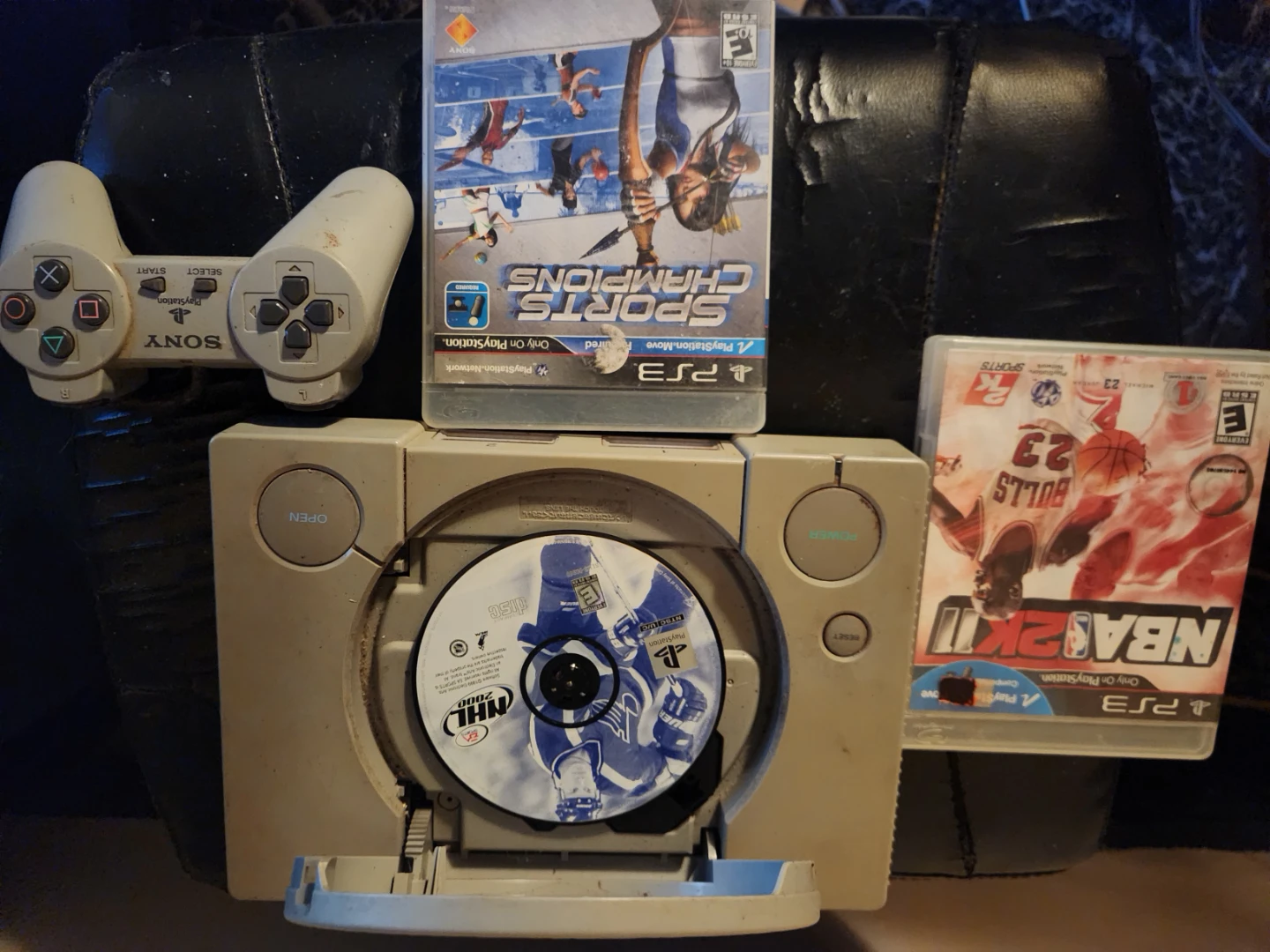 Original Sony PlayStation 1  Bundle w/ Controller  3 Games