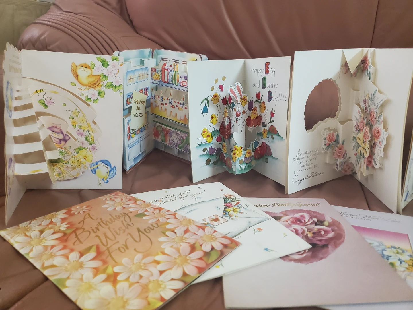 Collection of assorted vintage pop-up greeting cards - photo 2