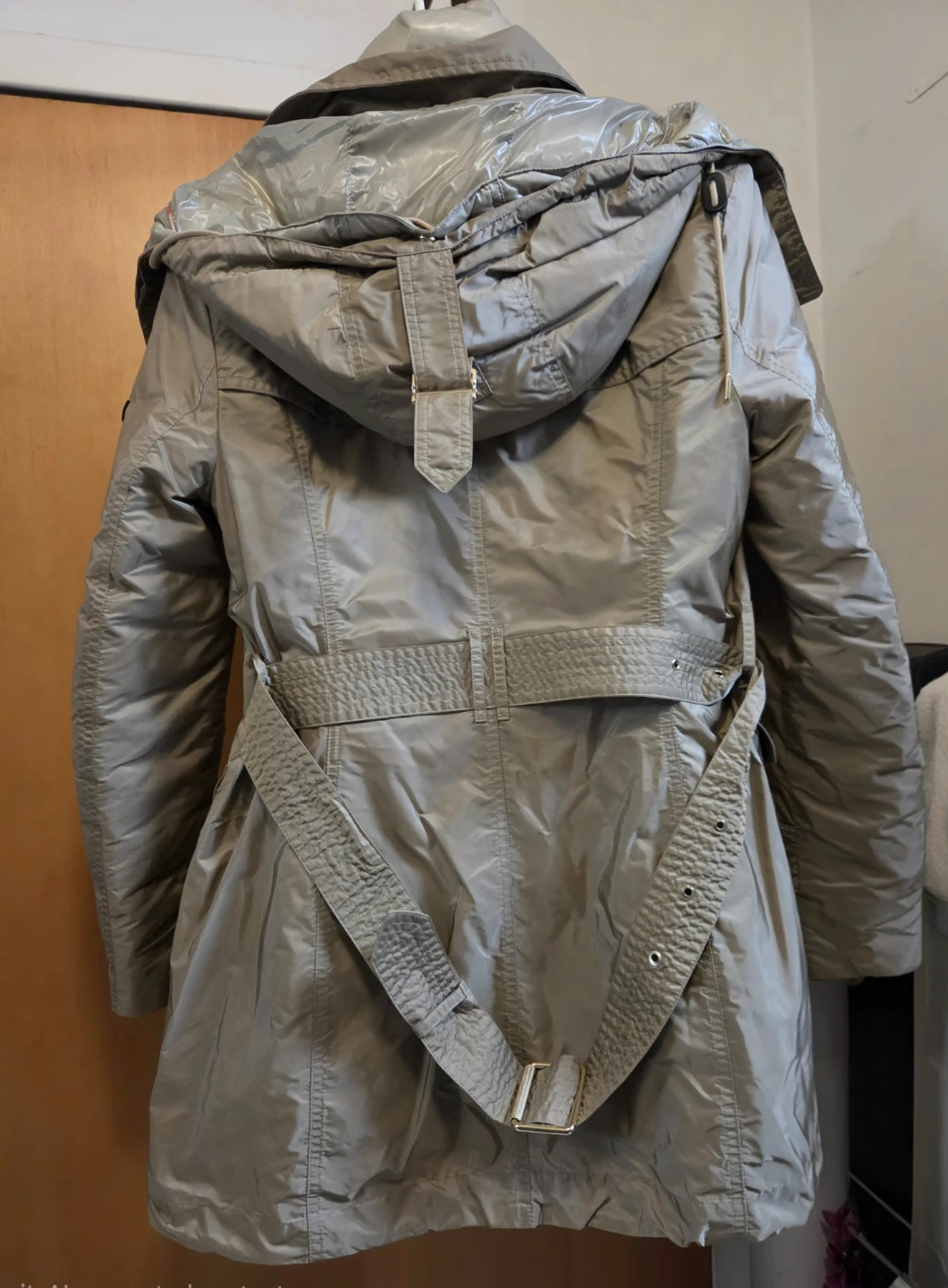 Burberry Women's 2-in-1 Hooded Down & Windbreaker Jacket Beige - photo 2