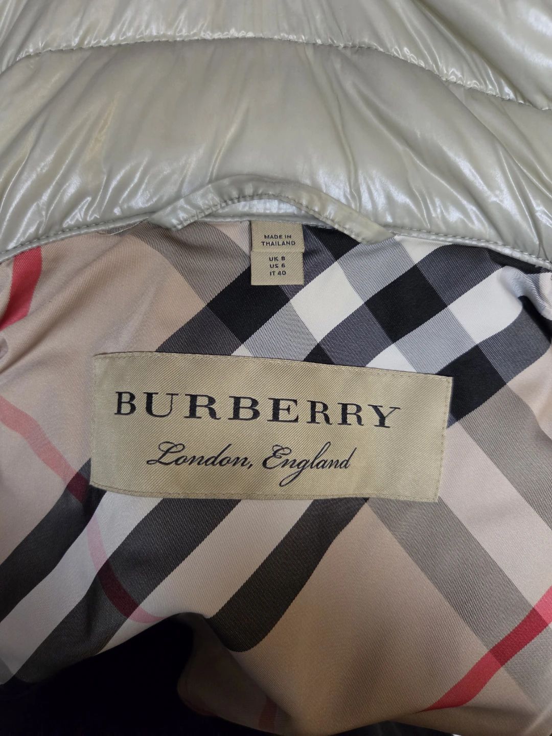 Burberry Women's 2-in-1 Hooded Down & Windbreaker Jacket Beige - photo 3