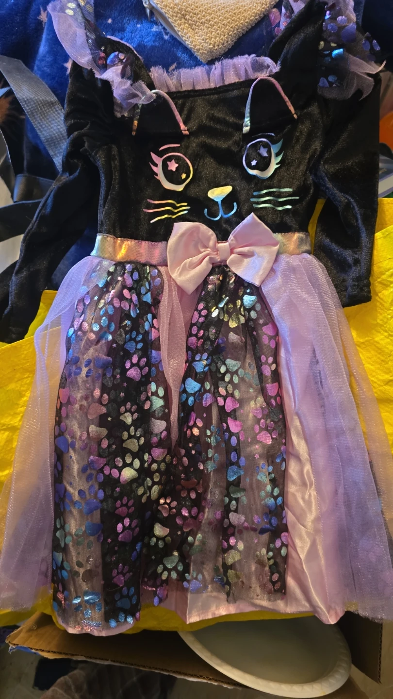 Girl's Cat Costume Size 2-3 Years