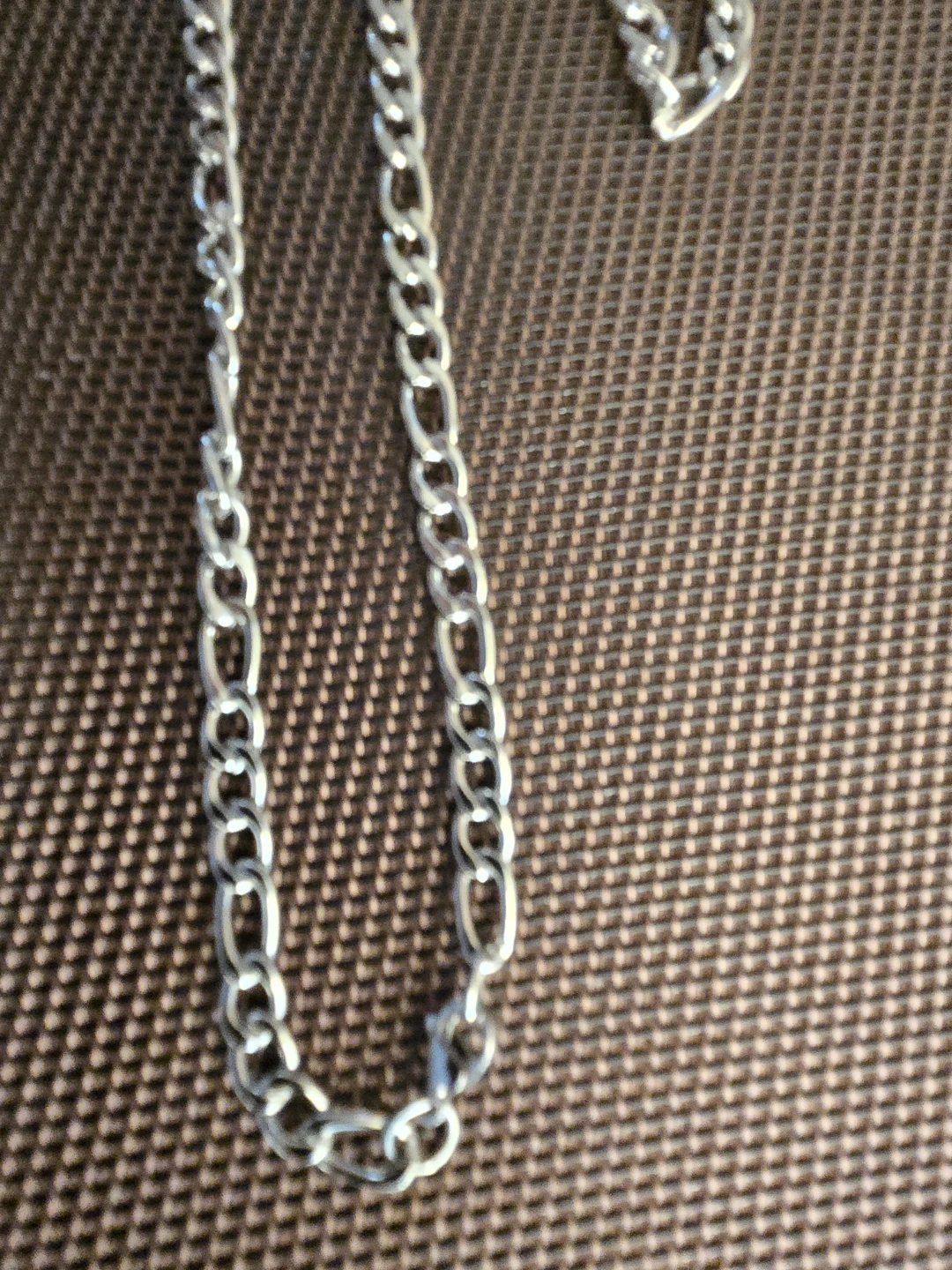 Silver-Tone Chain Necklace