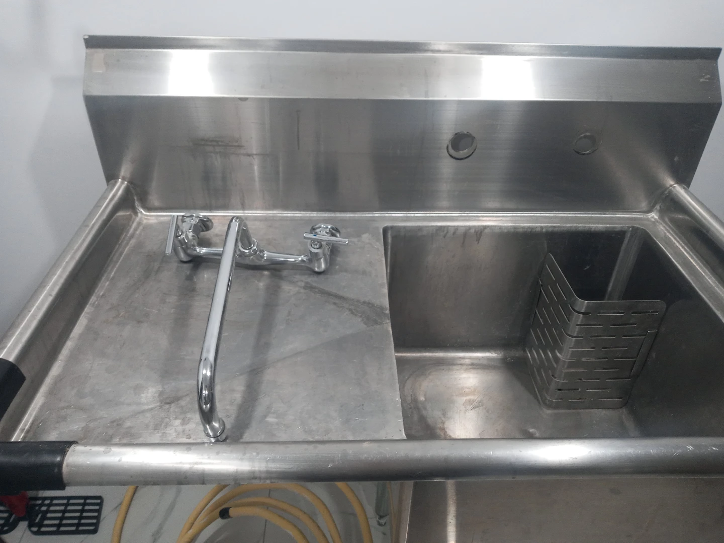 Commercial Stainless Steel Single Compartment Sink - photo 4