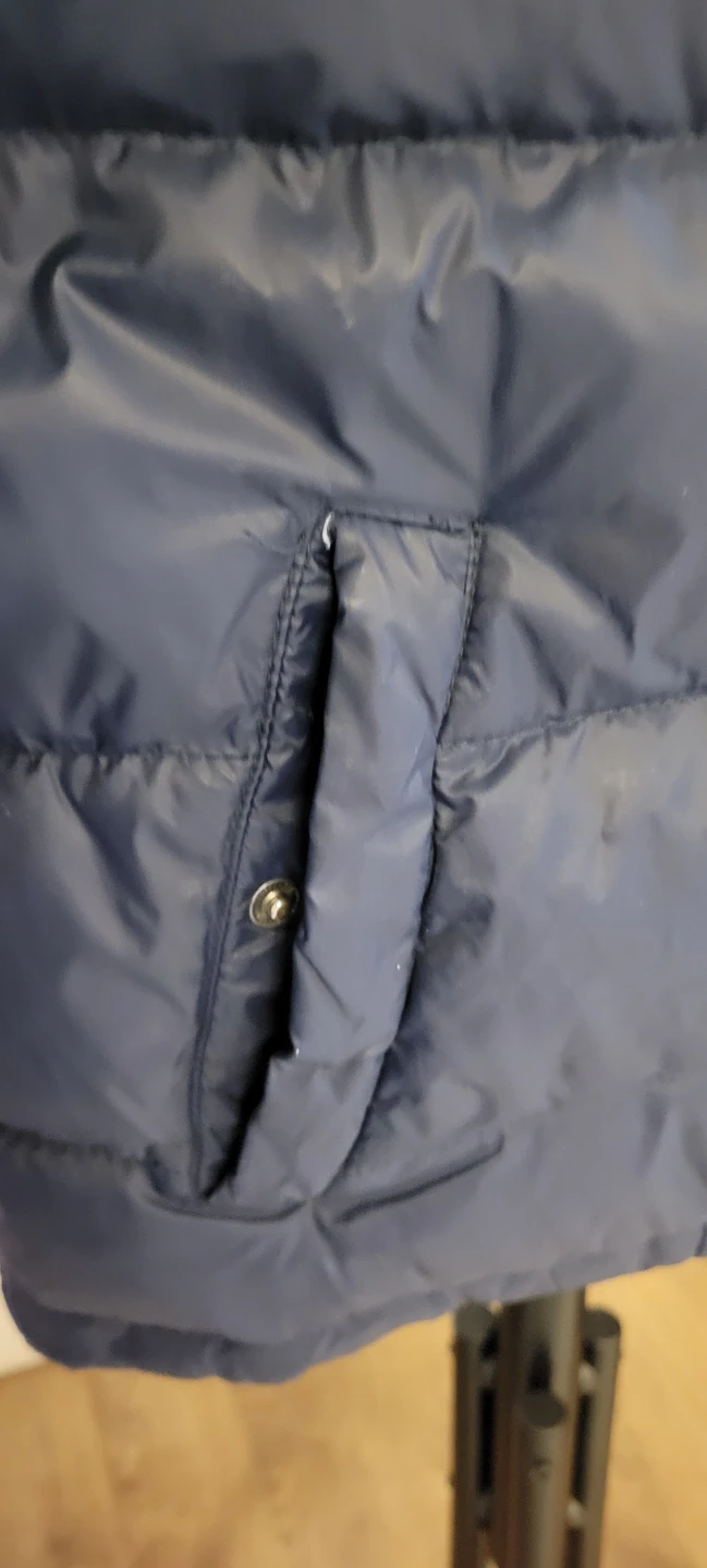 Tommy Hilfiger Navy Puffer Jacket - Medium - photo 4