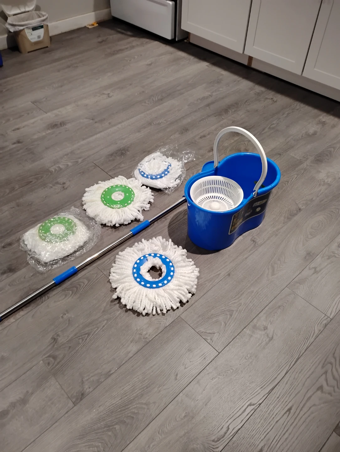 Spin Mop and Bucket Set