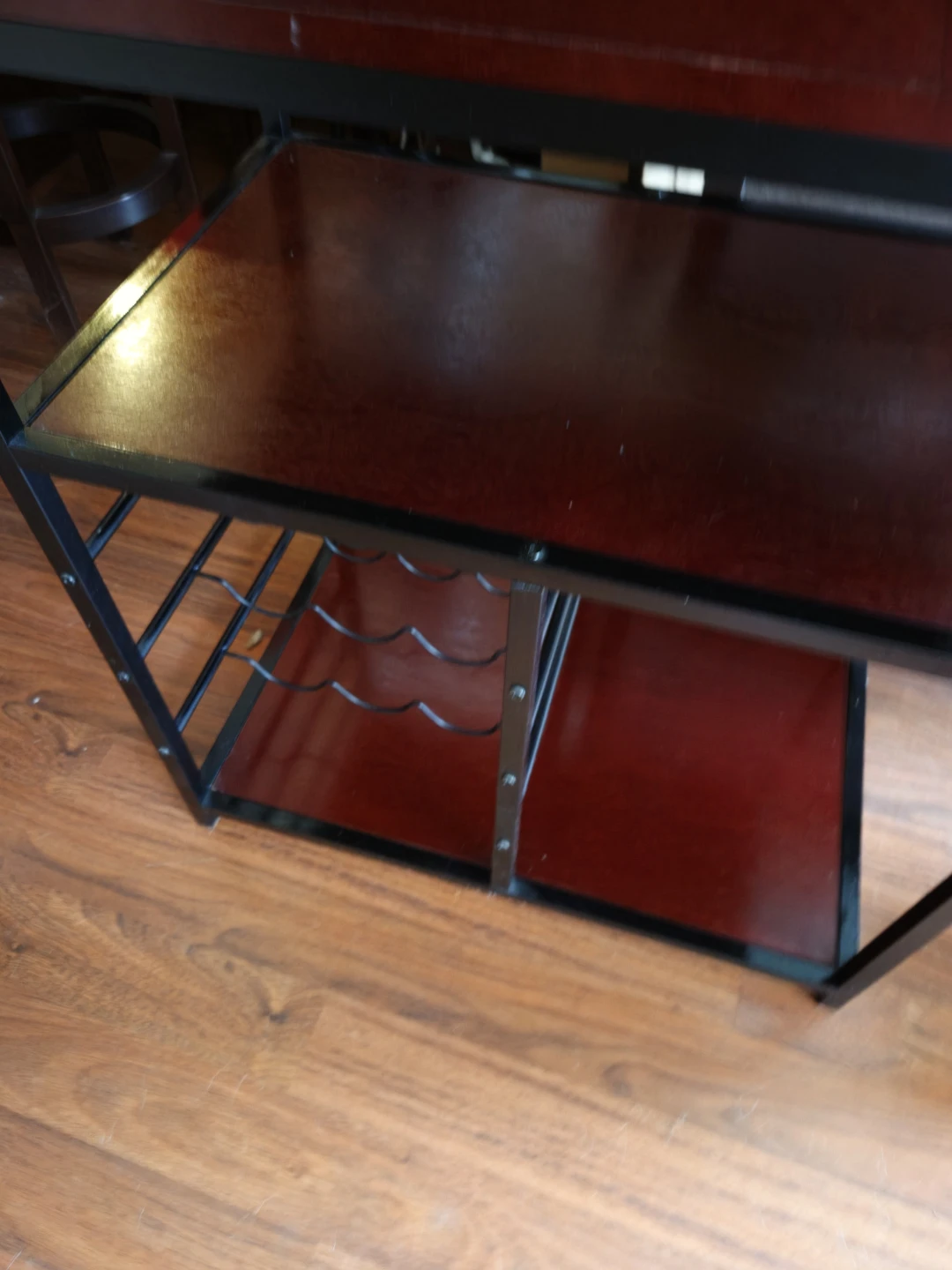 Wine Rack Serving Cart - photo 4