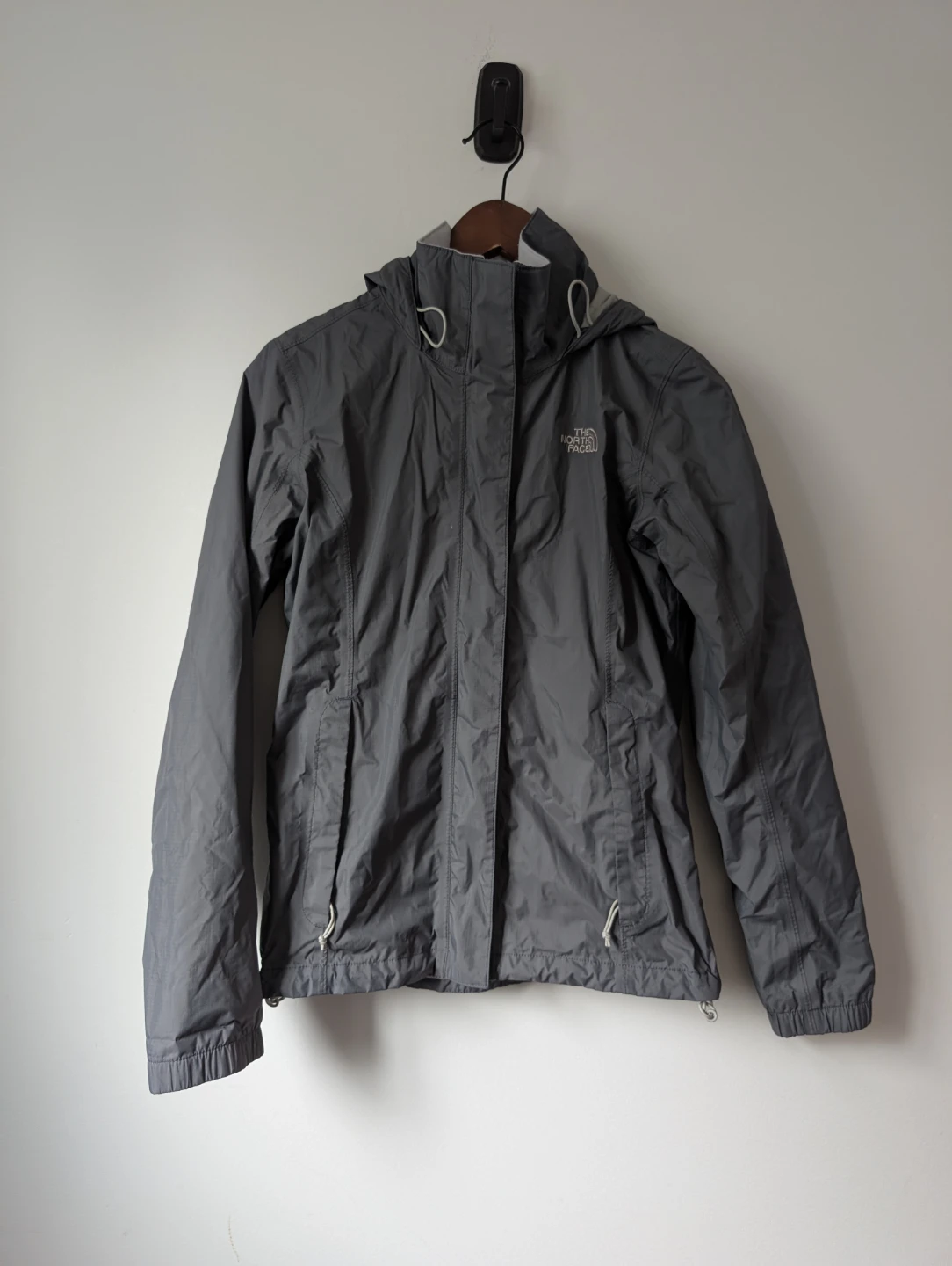 The North Face Grey Rain Jacket - photo 3