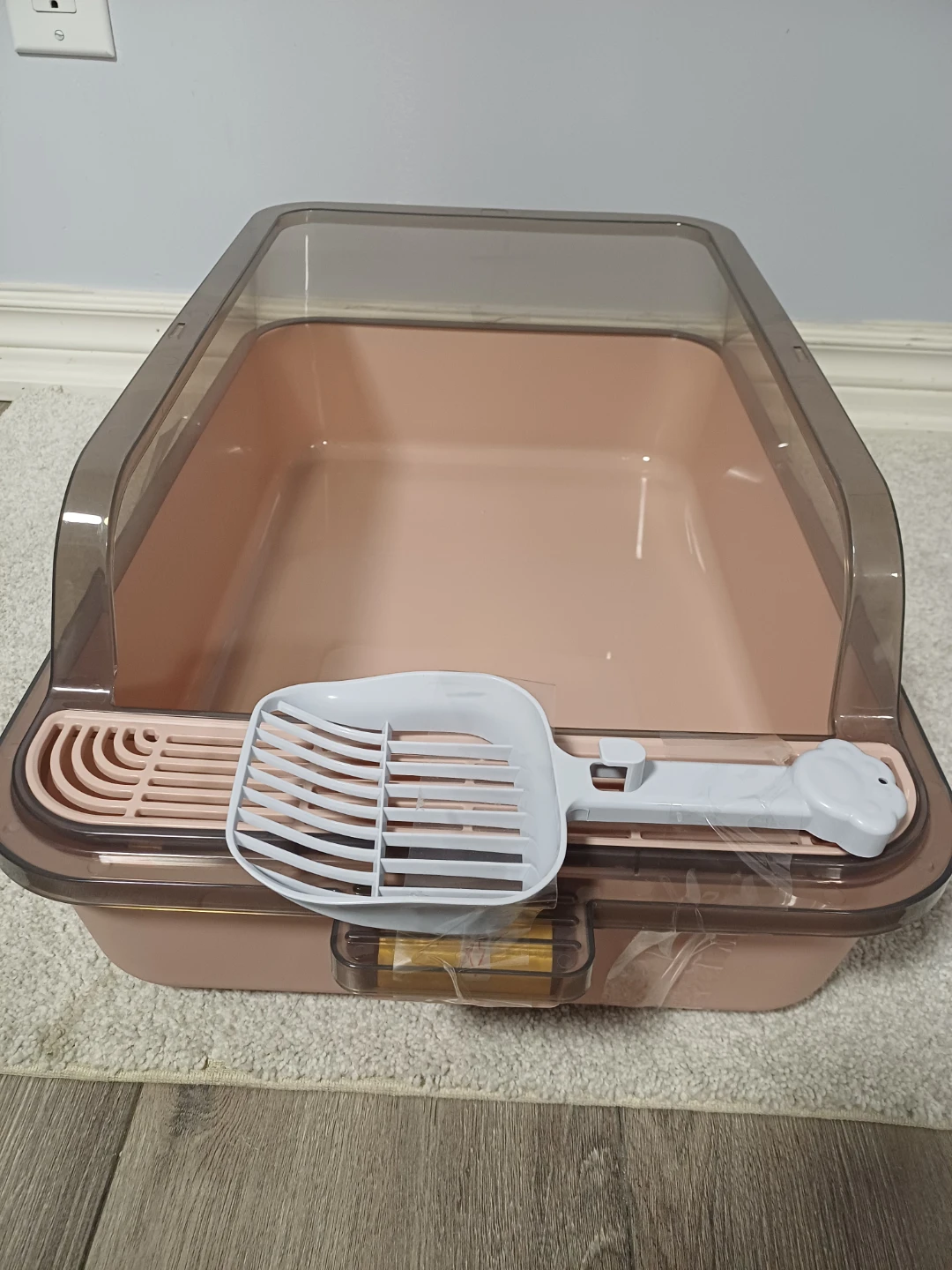 Cat Litter Box with Scoop - photo 3
