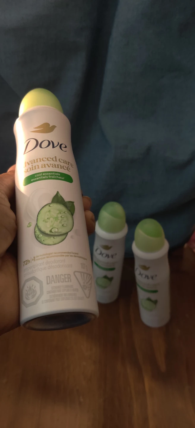 3 Dove Advanced Care Cool Essentials Antiperspirants - photo 2