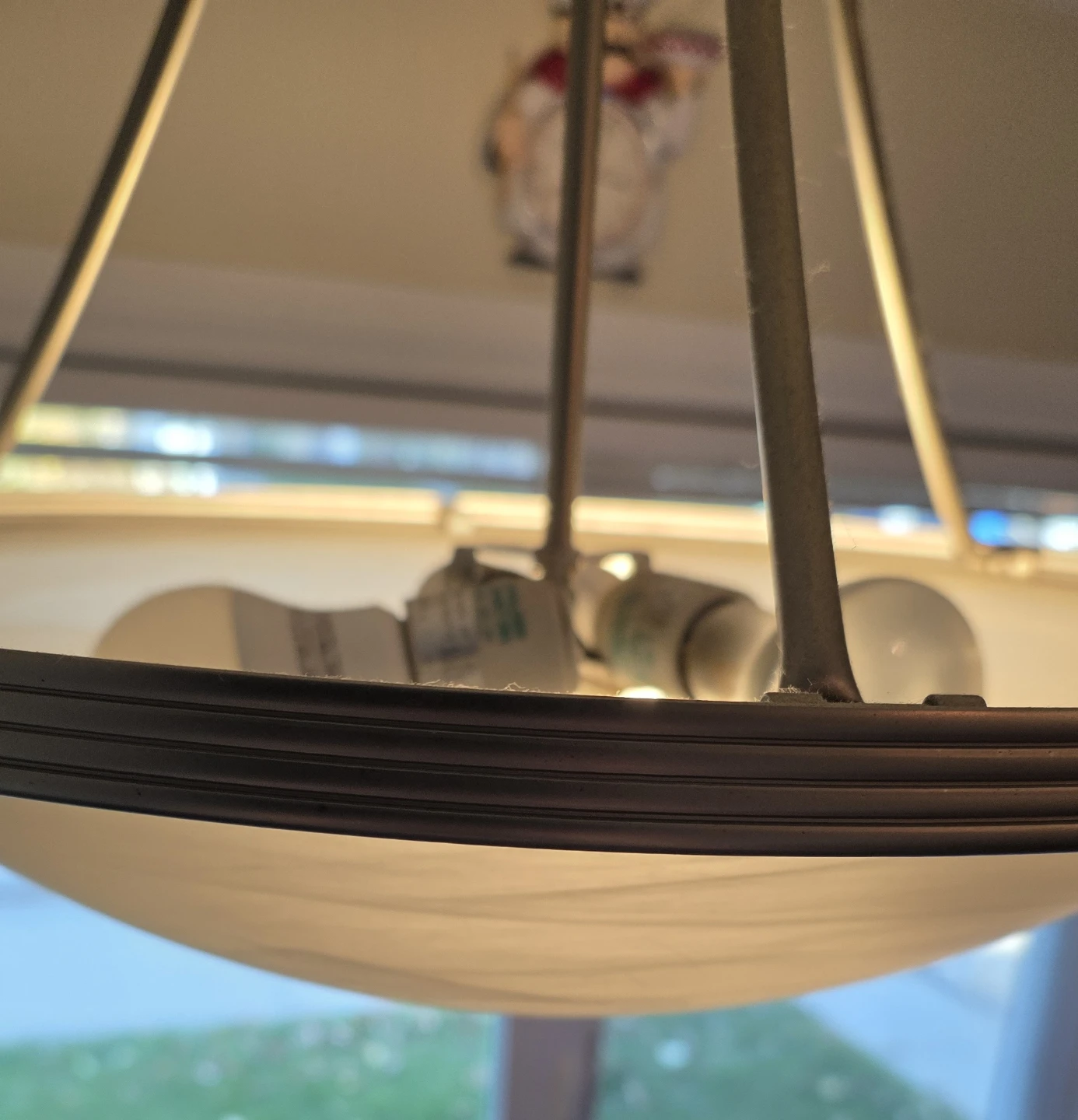 Brushed Nickel Pendant Light Fixture - photo 4