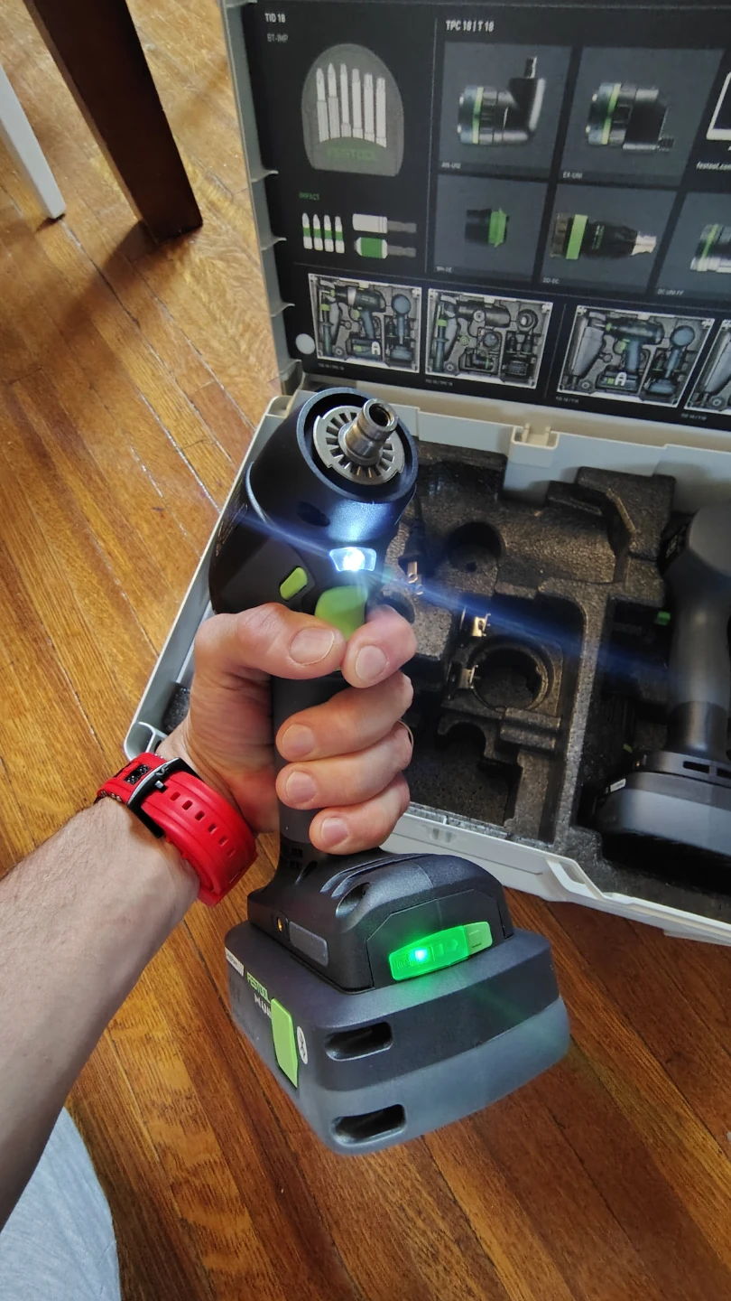 Festool TID 18 and T 18+3 Cordless Drill Set - photo 4