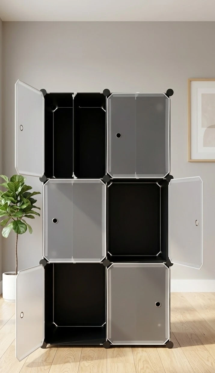 6-Cube Modular Storage Organizer - photo 2