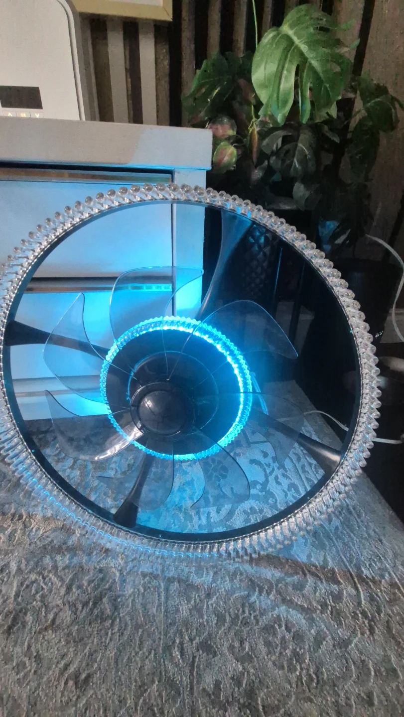 LED Ring Light Fan - photo 3