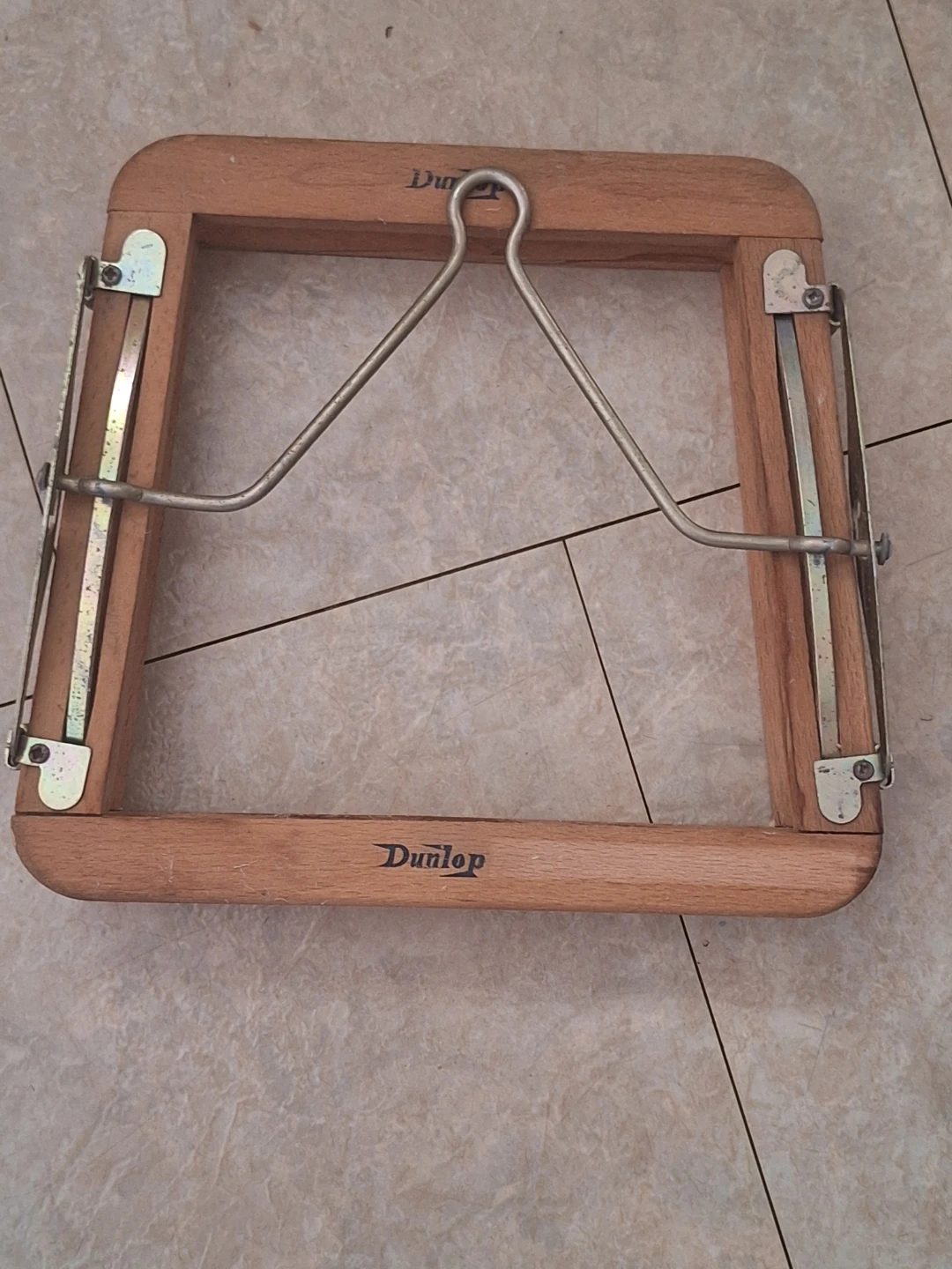 Vintage Dunlop Tennis set: racket, cover and press - photo 5