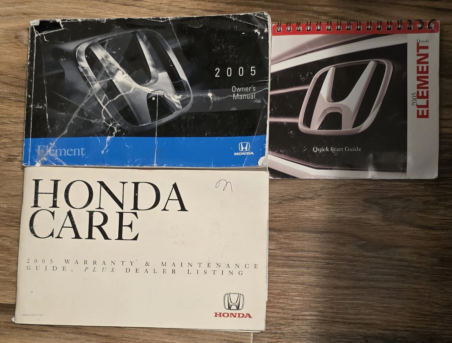 Honda Element Owner's Manual Set