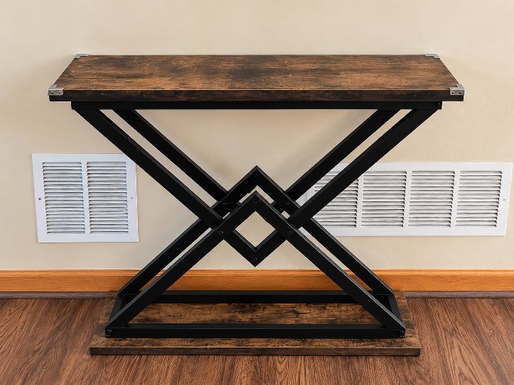 Industrial Style Console Table